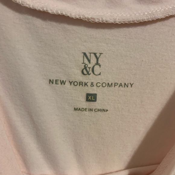 XL pink top with ruffled sleeves - Picture 3 of 3